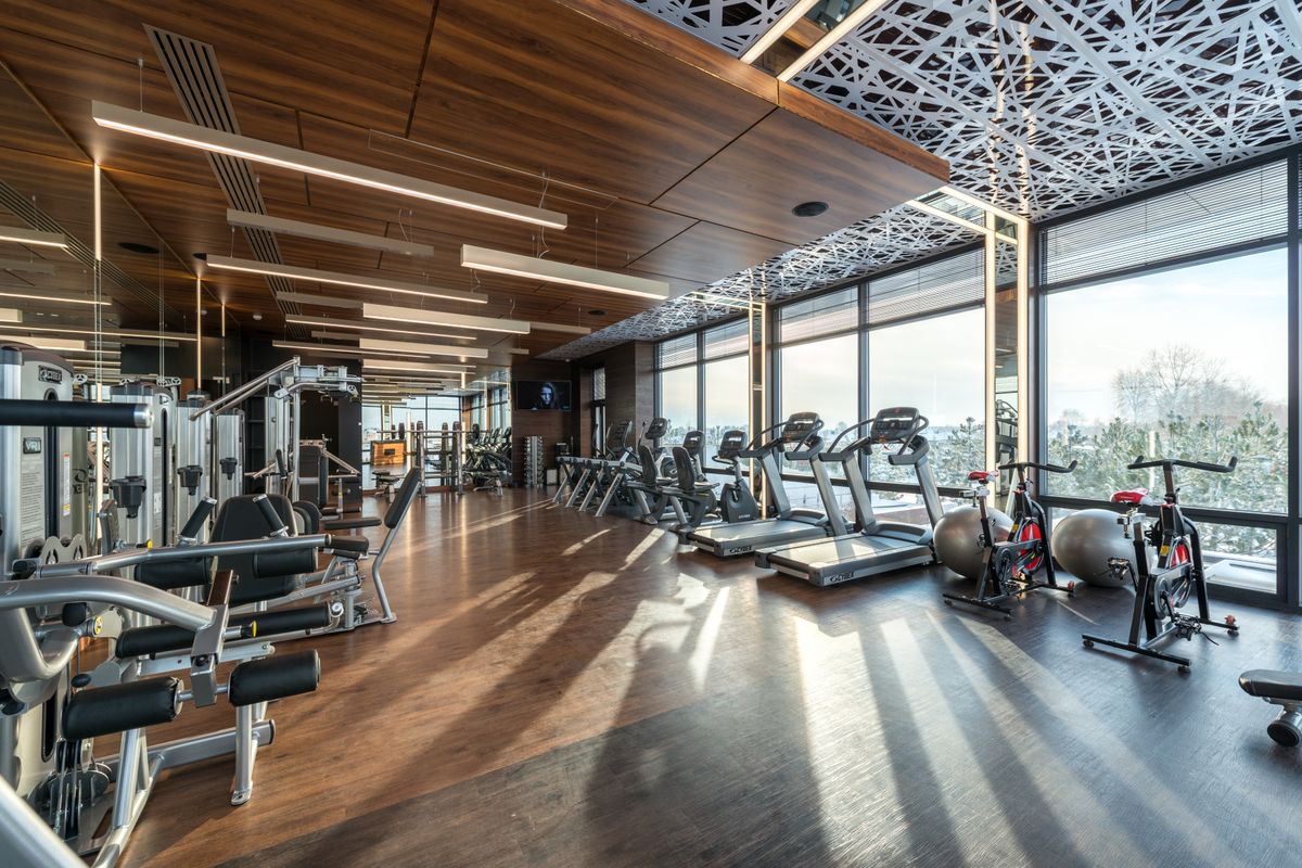 gym Fitness center interior